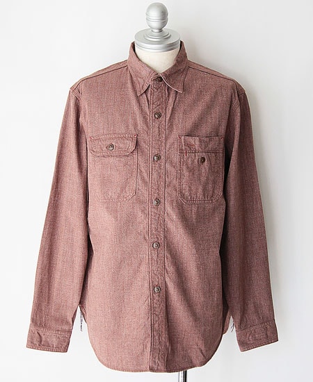 COLIMBO ������ BUTTE WORK SHIRT (BROWN)