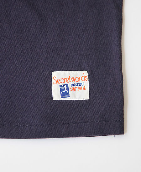 SECRET WORDS ��������å� ��� SECRET FOOTBALL T SHIRT " No1 " (EGG PLANT)
