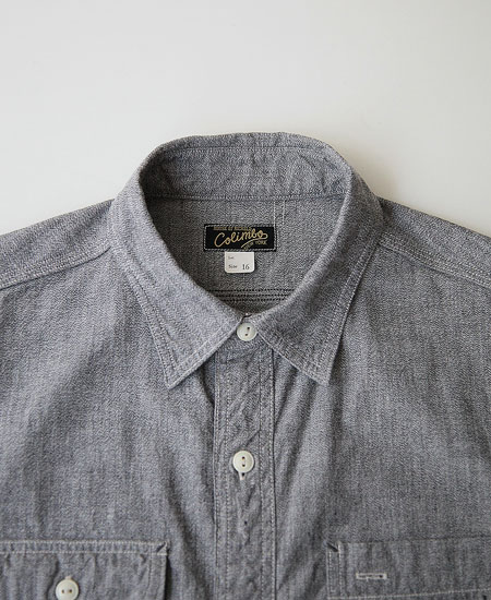 COLIMBO ������ BUTTE WORK SHIRT (WHITE)