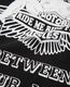 SECRET WORDS ��������å� ��� " RIDE ME RIDE FREE " S/S T-SHIRT (DEEP BLACK)