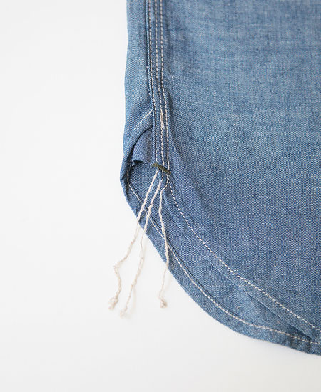 COLIMBO  WEST RUSSELL WORK SHIRT L/S (INDIGO)