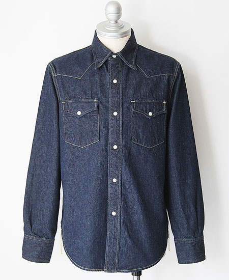 COLIMBO ������  CATTLEMAN SHIRT (INDIGO)