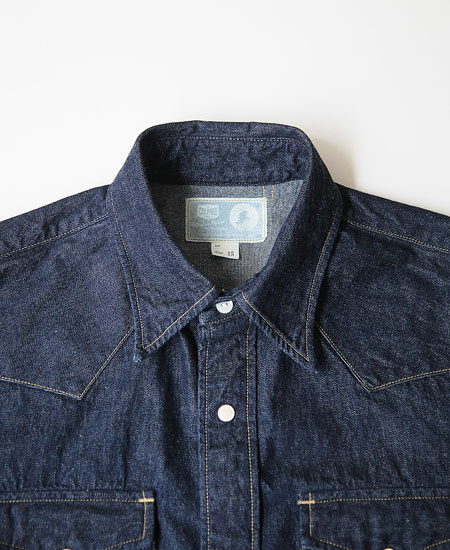 COLIMBO ������  CATTLEMAN SHIRT (INDIGO)