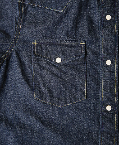 COLIMBO ������  CATTLEMAN SHIRT (INDIGO)