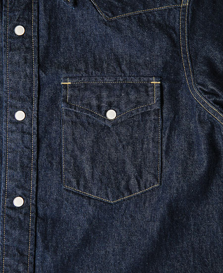 COLIMBO ������  CATTLEMAN SHIRT (INDIGO)