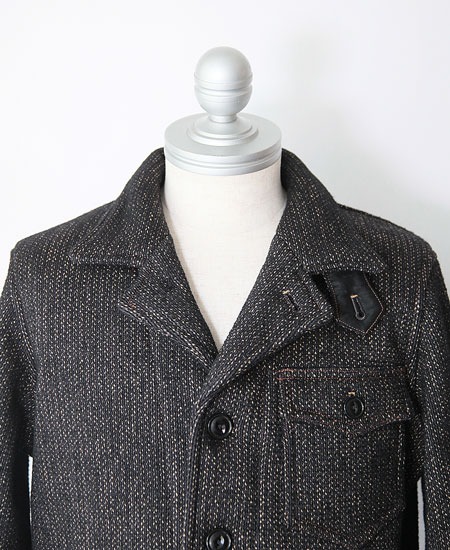 FREEWHEELERS �ե꡼�ۥ����顼�� LUMPER (GRAINED BLACK STRIPE �� BLACK)