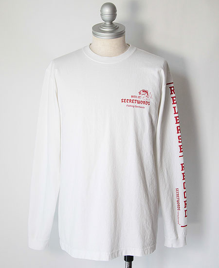 SECRET WORDS シークレット ワーズ SECRET FISHING LONG SLEEVE T