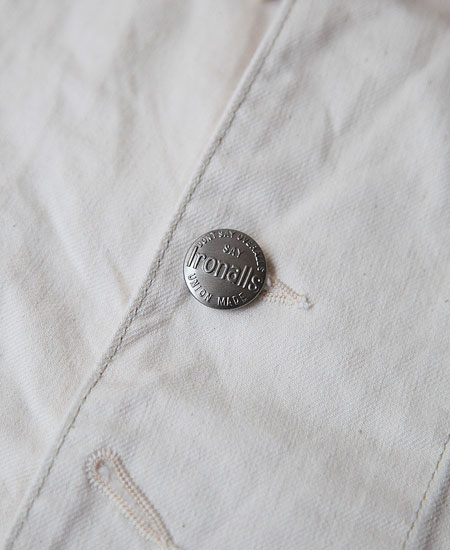 FREEWHEELERS ե꡼ۥ顼 THE IRONALL FACTORIES CO. Lot 100 DENIM JACKET (RAW WHITE)