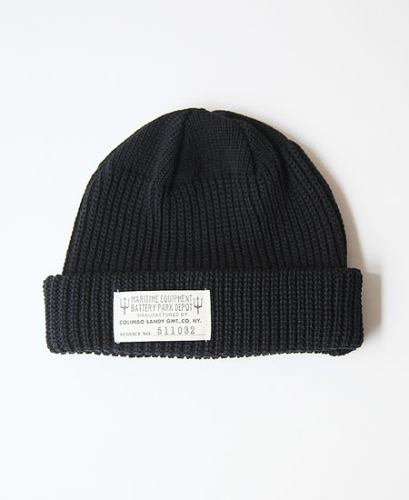 COLIMBO ������ SOUTH FORK KNIT CAP (BLACK)