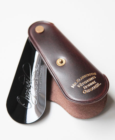 ORGUEIL 륲 OR-7075 Shoehorn Key Case 塼ۡ󥭡 (BROWN)