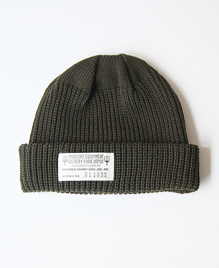 COLIMBO ������ SOUTH FORK KNIT CAP (DEEP MOSS)
