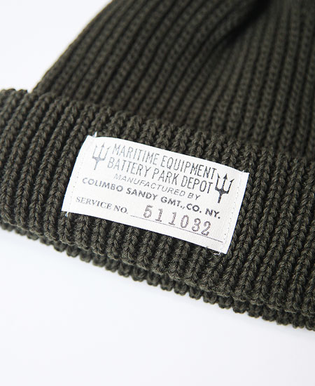 COLIMBO ������ SOUTH FORK KNIT CAP (DEEP MOSS)