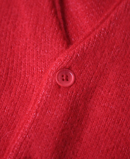 TOWNCRAFT �����󥯥�ե� ACRYLIC CARDIGAN (RED)