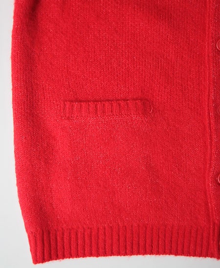 TOWNCRAFT �����󥯥�ե� ACRYLIC CARDIGAN (RED)