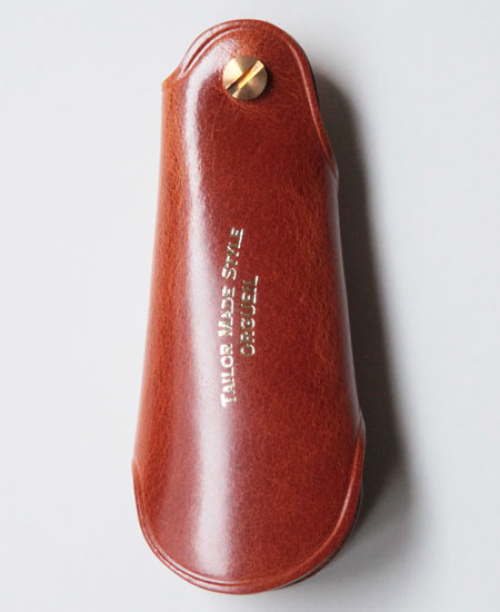ORGUEIL ���륲���� OR-7075 Shoehorn Key Case ���塼�ۡ��󥭡������� (CAMEL)