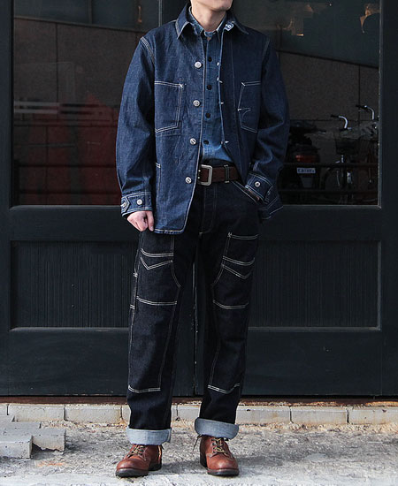 FREEWHEELERS �ե꡼�ۥ����顼�� THE IRONALL FACTORIES CO. Lot 100 DENIM JACKET (2026���٥�ǥ�)
