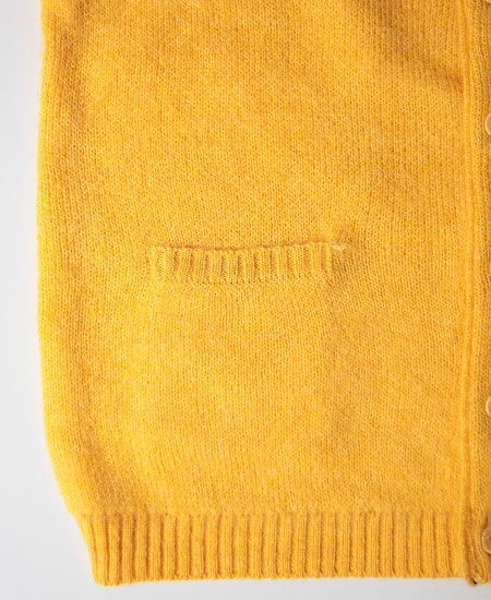TOWNCRAFT �����󥯥�ե� ACRYLIC CARDIGAN (YELLOW)