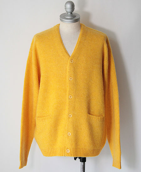 TOWNCRAFT �����󥯥�ե� ACRYLIC CARDIGAN (YELLOW)