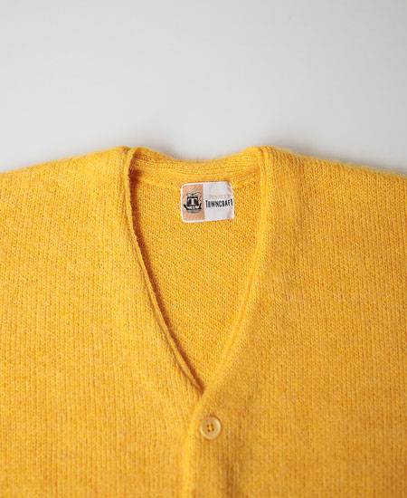 TOWNCRAFT �����󥯥�ե� ACRYLIC CARDIGAN (YELLOW)