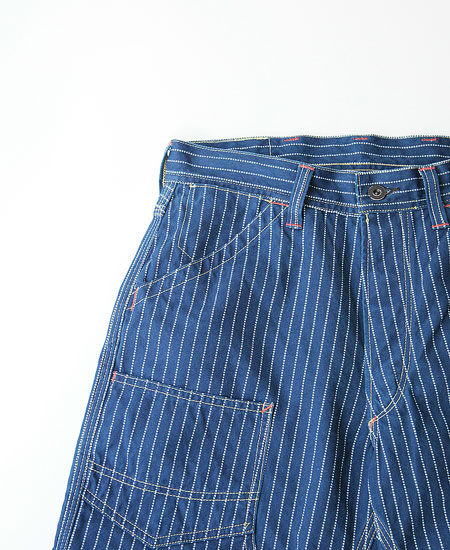 FREEWHEELERS フリーホイーラーズ DERRICKMAN (INDIGO WABASH STRIPE)
