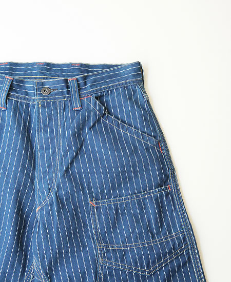 FREEWHEELERS フリーホイーラーズ DERRICKMAN (INDIGO WABASH STRIPE)