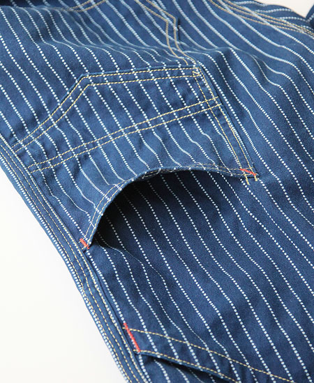 FREEWHEELERS フリーホイーラーズ DERRICKMAN (INDIGO WABASH STRIPE)