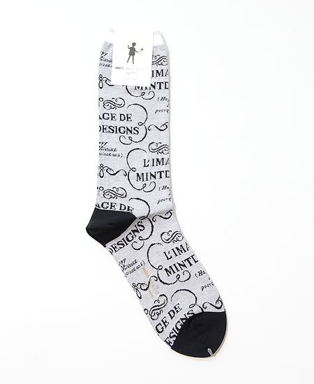 mintdesigns���ߥ�ȥǥ����� French Logo Socks