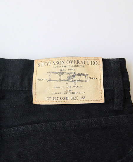 ں١STEVENSON OVERALL CO. ƥ֥󥽥 С La Jolla ۡ (BLACK)