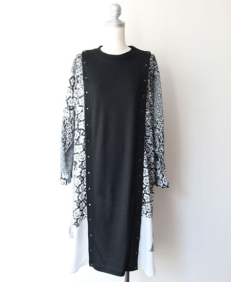 mintdesigns ミントデザインズ COMBINATION T-DRESS