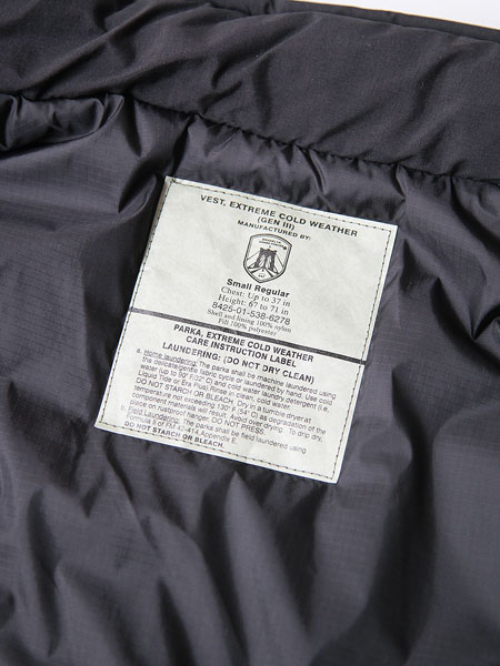 B.A.F ECWCS GEN3 Level 7 PRIMALOFT VEST