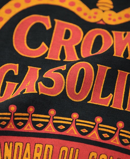 SECRET WORDS å  " CROWN OIL " S/S T-SHIRT (BLACK)