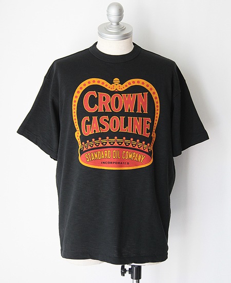SECRET WORDS å  " CROWN OIL " S/S T-SHIRT (BLACK)