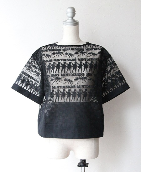 ミントデザインズ mintdesigns MESH OP T-SHIRT