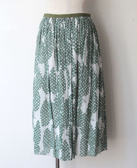 ミナペルホネン　フォレストパレード　スカート ミナペルホネン forest parade スカート - ミナペルホネン正規