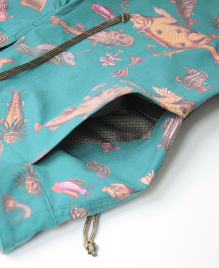 FREEWHEELERS �ե꡼�ۥ����顼�� " ADVENTURE COLLECTION " OUTDOOR SHORTS (DEEP TEAL GREEN)