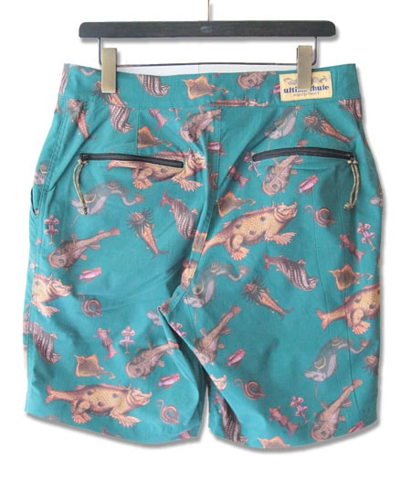 FREEWHEELERS �ե꡼�ۥ����顼�� " ADVENTURE COLLECTION " OUTDOOR SHORTS (DEEP TEAL GREEN)