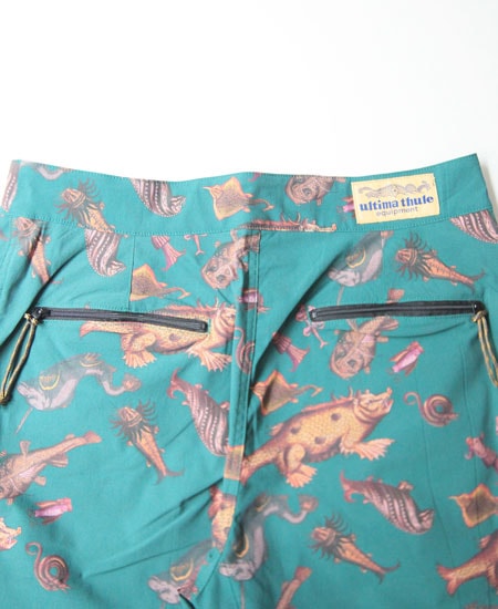 FREEWHEELERS �ե꡼�ۥ����顼�� " ADVENTURE COLLECTION " OUTDOOR SHORTS (DEEP TEAL GREEN)