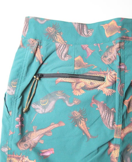 FREEWHEELERS �ե꡼�ۥ����顼�� " ADVENTURE COLLECTION " OUTDOOR SHORTS (DEEP TEAL GREEN)