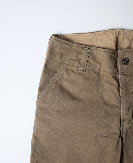 FREEWHEELERS ե꡼ۥ顼 AVIATOR'S TROUSERS (DARK KHAKI BEIGE) 2020ǥ