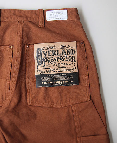 COLIMBO  COALWOOD PAINTER PANTS (BROWN)