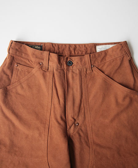 COLIMBO  COALWOOD PAINTER PANTS (BROWN)