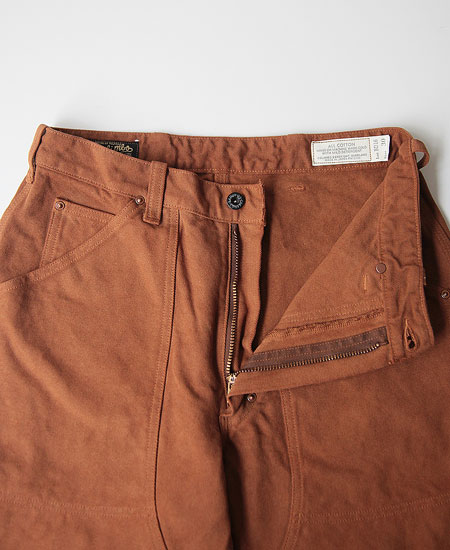 COLIMBO  COALWOOD PAINTER PANTS (BROWN)