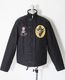 FREEWHEELERS �ե꡼�ۥ����顼�� " KNUCKLE BONES " ON " AAF 90thBG 400thBSQ " CIVILIAN DECK JACKET (DARK NAVY)