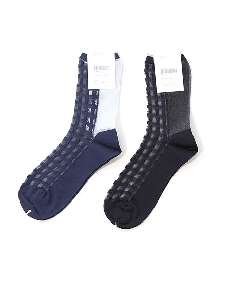 mintdesigns���ߥ�ȥǥ����� Gingham Check Socks