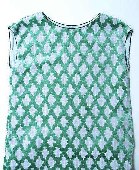 ミナペルホネン スキッパーワンピース moss tile sabre ワンピース