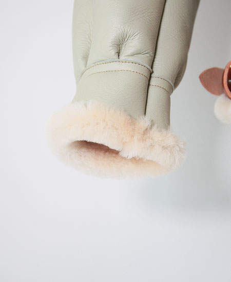 COLIMBO ������ A.A.F HEAVY LOADER MOUTON JACKET (MILKY WHITE)