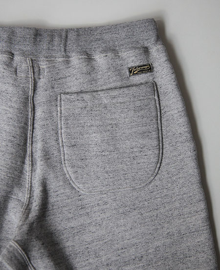 COLIMBO   H AND J HEAVY WEIGHT SWEAT PANTS (HEATHER GRAY)