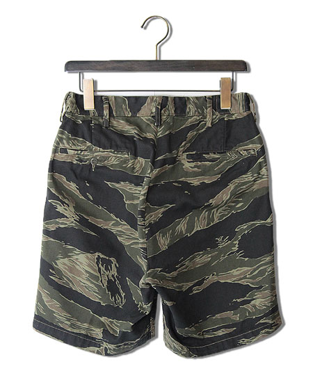 FREEWHEELERS フリーホイーラーズ MILITARY TROPICAL SHORTS (TIGER