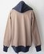 FREEWHEELERS �ե꡼�ۥ����顼�� AFTER HOOD SWEAT SHIRT " DOUBLE FACE " (MEDIUM GRAY �� OLD NAVY �� DRY CREAM)