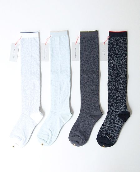 SALE】 mina perhonen ミナペルホネン umi ウミ ロングソックス